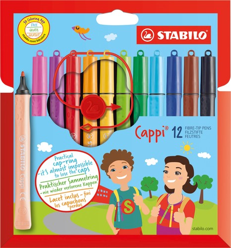 Filzstift mit kappenring - mit,