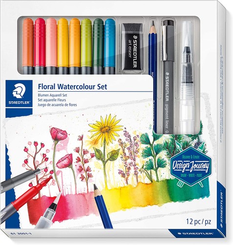 Staedtler blumen aquarell set - blumen,