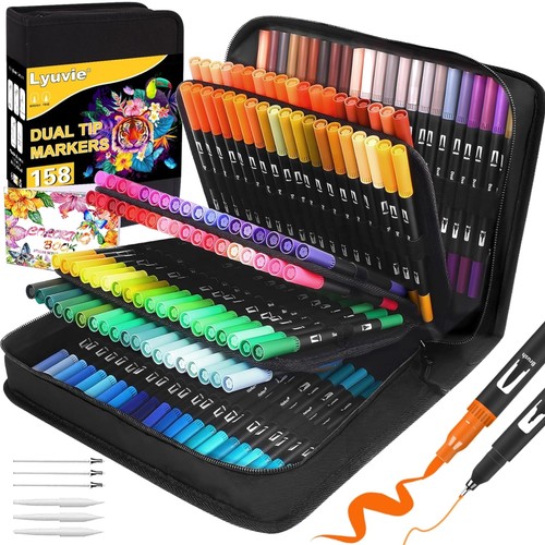 Filzstifte set 158 - filzstifte, brush